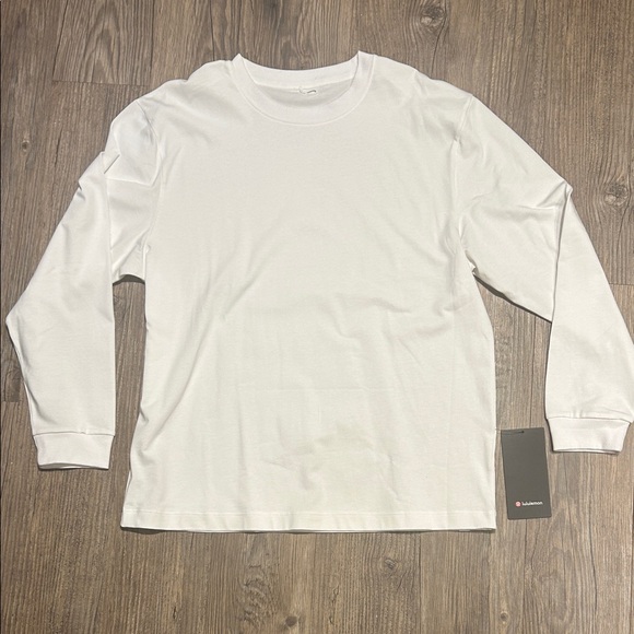 NWT Lululemon Heavyweight Cotton Jersey Long Sleeve - Picture 1 of 5